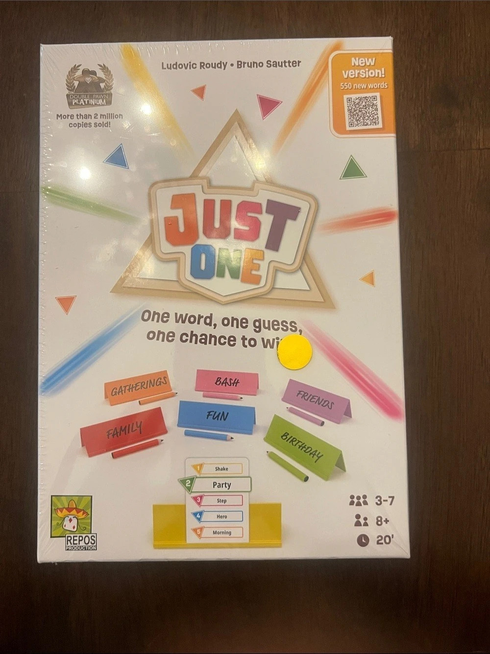 Repos Production Just One Party Board Game